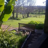 Back view from braai area at Napier All Sorts Accommodation